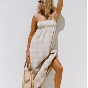 NWT SABO SKIRT xs plaid Azaria dress